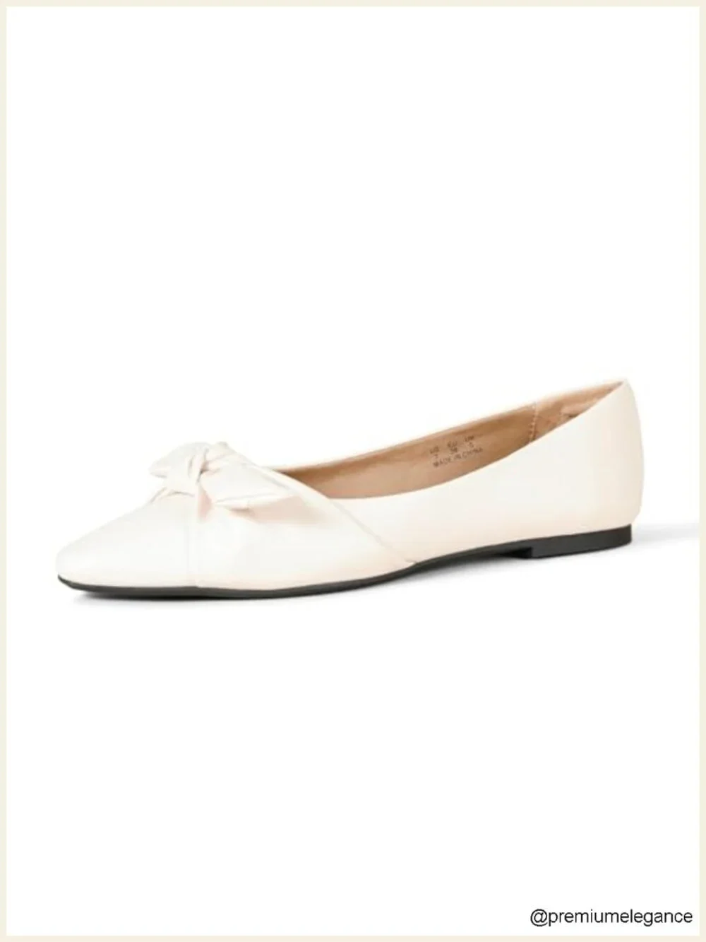 Women's Bow Ballet Flats with Memory Foam Insole